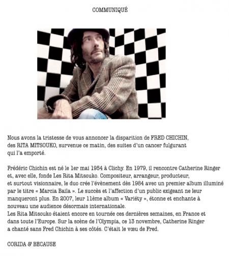 petit hommage merci fred pour le rock a plus 